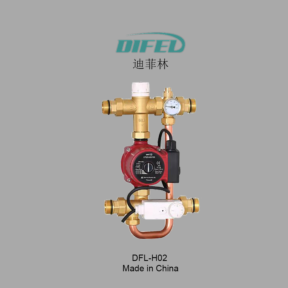 意大利迪菲林智能混水中心-dfl-h02(外丝)